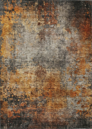 Piper Looms Chantille Abstract ACN1210 Paprika Machine Washable Area Rug main image