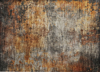 Piper Looms Chantille Abstract ACN1210 Paprika Machine Washable Area Rug Scatter Main Image