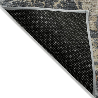 Piper Looms Chantille Abstract ACN1212 Khaki Machine Washable Area Rug Backing Image