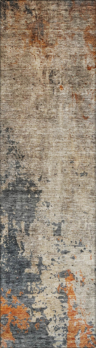 Piper Looms Chantille Abstract ACN1212 Khaki Machine Washable Area Rug Runner Main Image