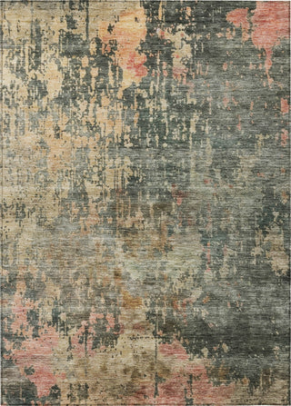 Piper Looms Chantille Abstract ACN1214 Sage Machine Washable Area Rug main image