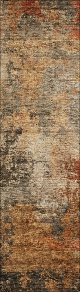 Piper Looms Chantille Abstract ACN1216 Khaki Machine Washable Area Rug Runner Main Image