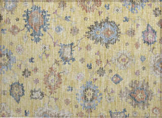Piper Looms Chantille Global ACN1218 Gold Machine Washable Area Rug Scatter Main Image