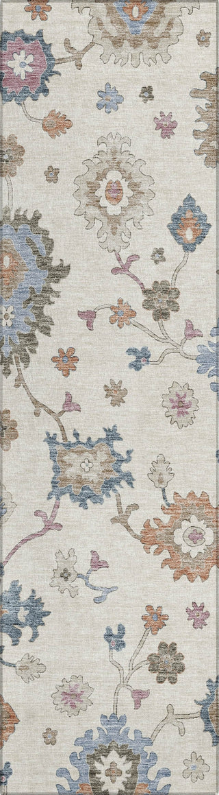 Piper Looms Chantille Global ACN1218 Ivory Machine Washable Area Rug Runner Main Image