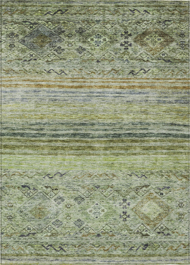 Piper Looms Chantille Global ACN1219 Aloe Machine Washable Area Rug main image