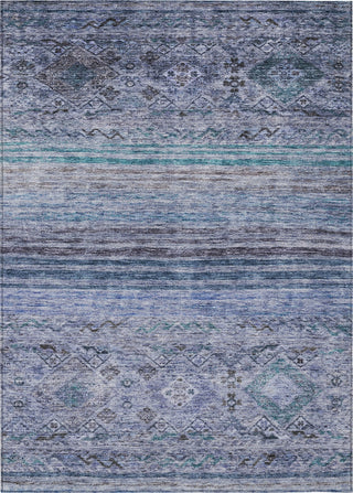 Piper Looms Chantille Global ACN1219 Blue Machine Washable Area Rug main image