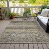 Piper Looms Chantille Global ACN1219 Brown Machine Washable Area Rug Outdoor Lifestyle Image Feature