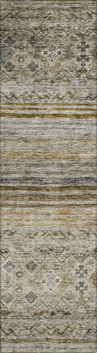 Piper Looms Chantille Global ACN1219 Brown Machine Washable Area Rug Runner Main Image