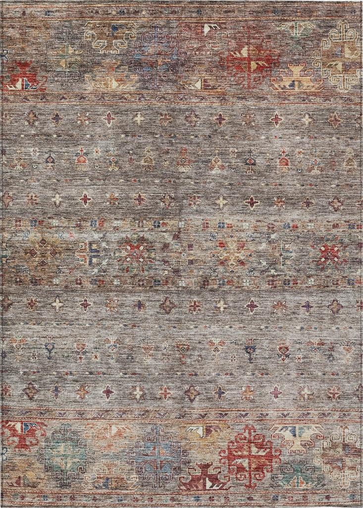 Piper Looms Chantille Global ACN1220 Gray Machine Washable Area Rug main image