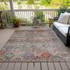 Piper Looms Chantille Global ACN1220 Gray Machine Washable Area Rug Outdoor Lifestyle Image Feature