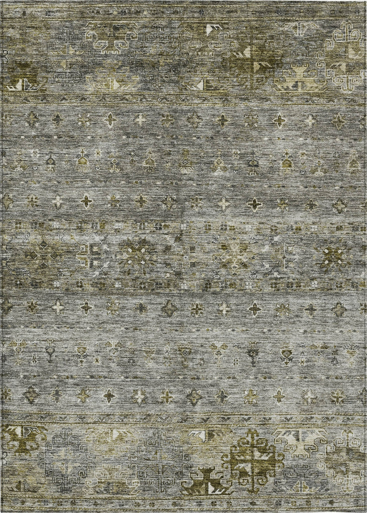 Piper Looms Chantille Global ACN1220 Pewter Machine Washable Area Rug main image