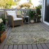 Piper Looms Chantille Global ACN1220 Pewter Machine Washable Area Rug Outdoor Lifestyle Image Feature