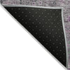 Piper Looms Chantille Global ACN1220 Purple Machine Washable Area Rug Backing Image