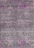 Piper Looms Chantille Global ACN1220 Purple Machine Washable Area Rug main image