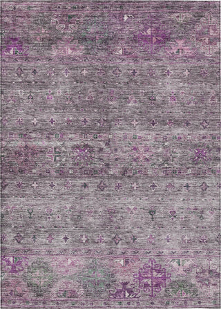 Piper Looms Chantille Global ACN1220 Purple Machine Washable Area Rug main image