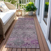 Piper Looms Chantille Global ACN1220 Purple Machine Washable Area Rug Runner Outdoor Lifestyle Image Feature