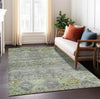 Piper Looms Chantille Global ACN1220 Sage Machine Washable Area Rug Lifestyle Image Feature