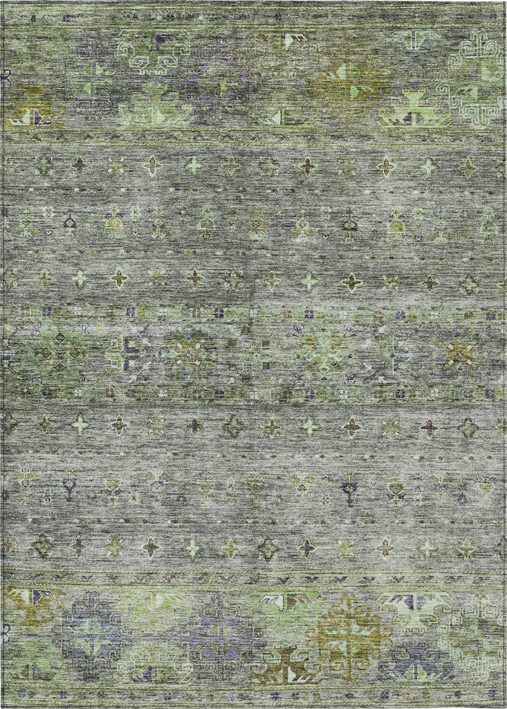 Piper Looms Chantille Global ACN1220 Sage Machine Washable Area Rug main image