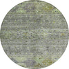Piper Looms Chantille Global ACN1220 Sage Machine Washable Area Rug Round Main Image
