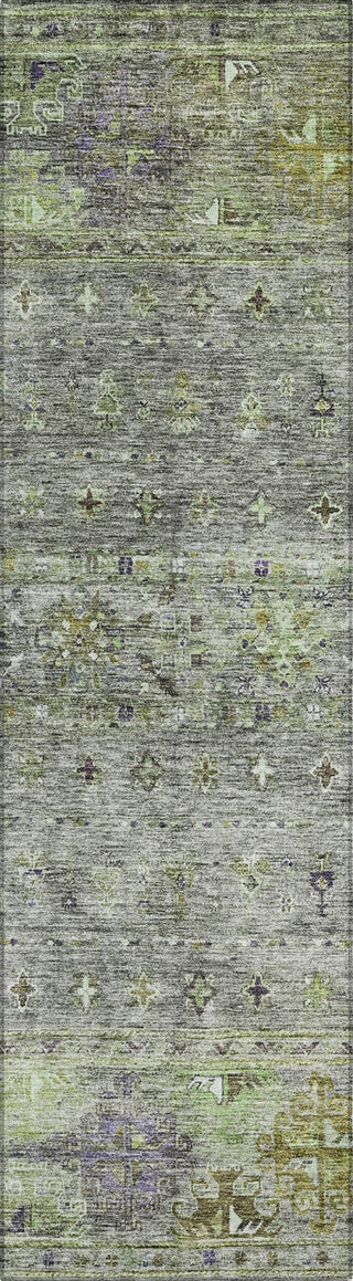 Piper Looms Chantille Global ACN1220 Sage Machine Washable Area Rug Runner Main Image