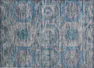 Piper Looms Chantille Geometric ACN1221 Blue Machine Washable Area Rug Scatter Main Image