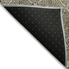 Piper Looms Chantille Panel ACN1223 Khaki Machine Washable Area Rug Backing Image