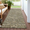Piper Looms Chantille Panel ACN1223 Khaki Machine Washable Area Rug Runner Outdoor Lifestyle Image Feature