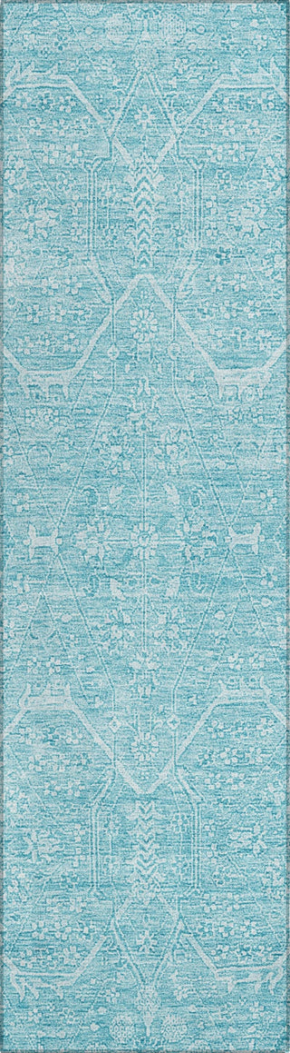 Piper Looms Chantille Panel ACN1224 Sky Machine Washable Area Rug Runner Main Image