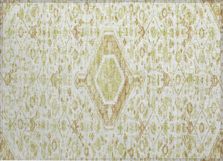 Piper Looms Chantille Medallion ACN1225 Ivory Machine Washable Area Rug Scatter Main Image