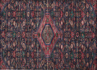 Piper Looms Chantille Medallion ACN1225 Navy Machine Washable Area Rug Scatter Main Image