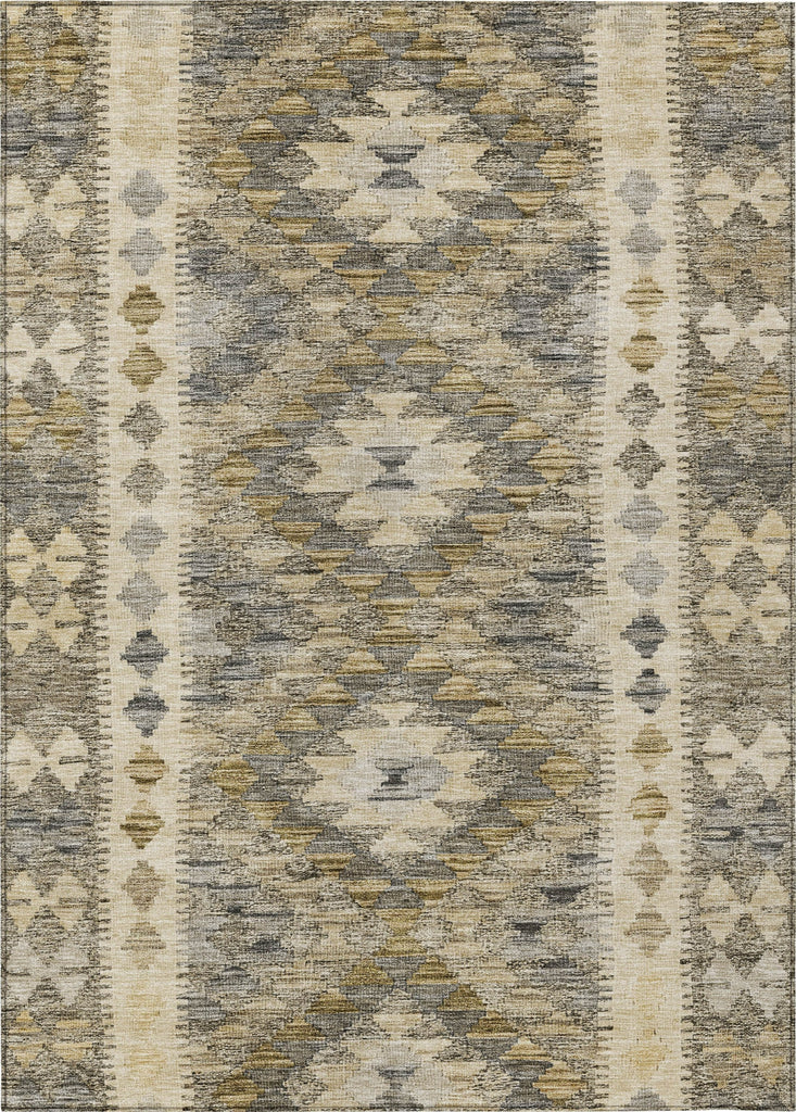 Piper Looms Chantille Global ACN1226 Beige Machine Washable Area Rug main image