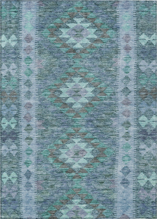Piper Looms Chantille Global ACN1226 Blue Machine Washable Area Rug main image