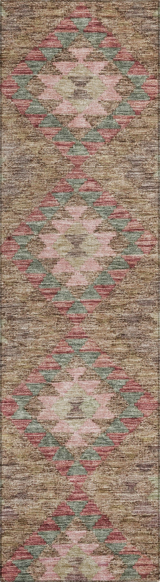 Piper Looms Chantille Global ACN1226 Brown Machine Washable Area Rug Runner Main Image