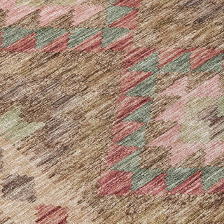 Piper Looms Chantille Global ACN1226 Brown Machine Washable Area Rug Swatch Image