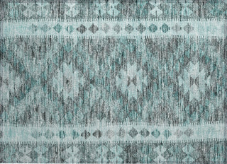 Piper Looms Chantille Global ACN1226 Teal Machine Washable Area Rug Scatter Main Image