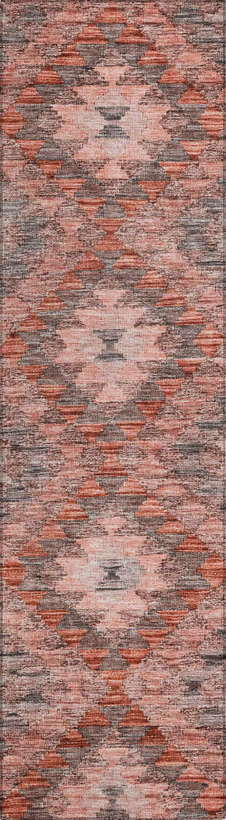 Piper Looms Chantille Global ACN1226 Terracotta Machine Washable Area Rug Runner Main Image