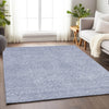Piper Looms Chantille Geometric ACN1227 Sky Machine Washable Area Rug Lifestyle Image Feature