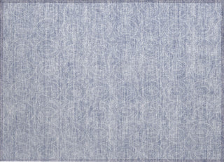 Piper Looms Chantille Geometric ACN1227 Sky Machine Washable Area Rug Scatter Main Image