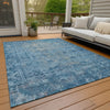 Piper Looms Chantille Global ACN1228 Blue Machine Washable Area Rug Outdoor Lifestyle Image Feature