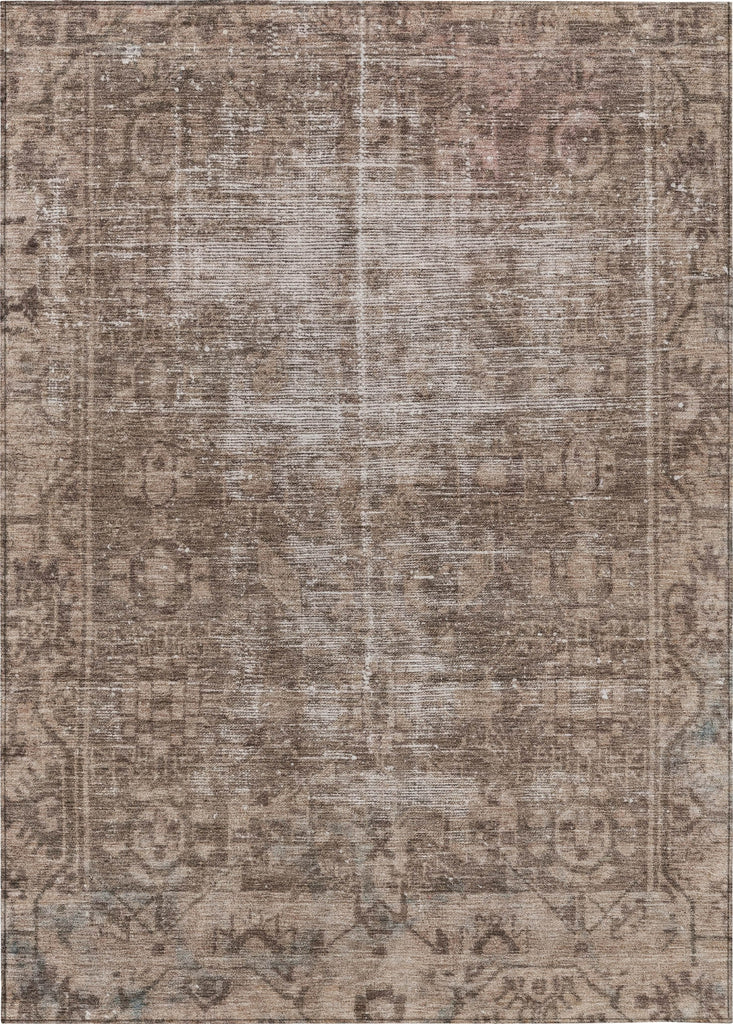 Piper Looms Chantille Global ACN1228 Brown Machine Washable Area Rug main image