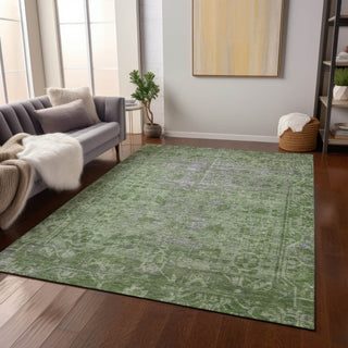 Piper Looms Chantille Global ACN1228 Fern Machine Washable Area Rug Lifestyle Image Feature