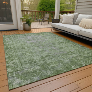 Piper Looms Chantille Global ACN1228 Fern Machine Washable Area Rug Outdoor Lifestyle Image Feature