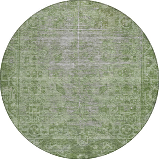 Piper Looms Chantille Global ACN1228 Fern Machine Washable Area Rug Round Main Image