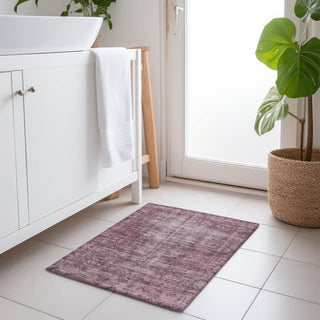 Piper Looms Chantille Global ACN1228 Merlot Machine Washable Area Rug Scatter Lifestyle Image Feature