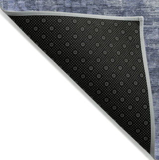 Piper Looms Chantille Global ACN1228 Navy Machine Washable Area Rug Backing Image