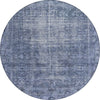 Piper Looms Chantille Global ACN1228 Navy Machine Washable Area Rug Round Main Image