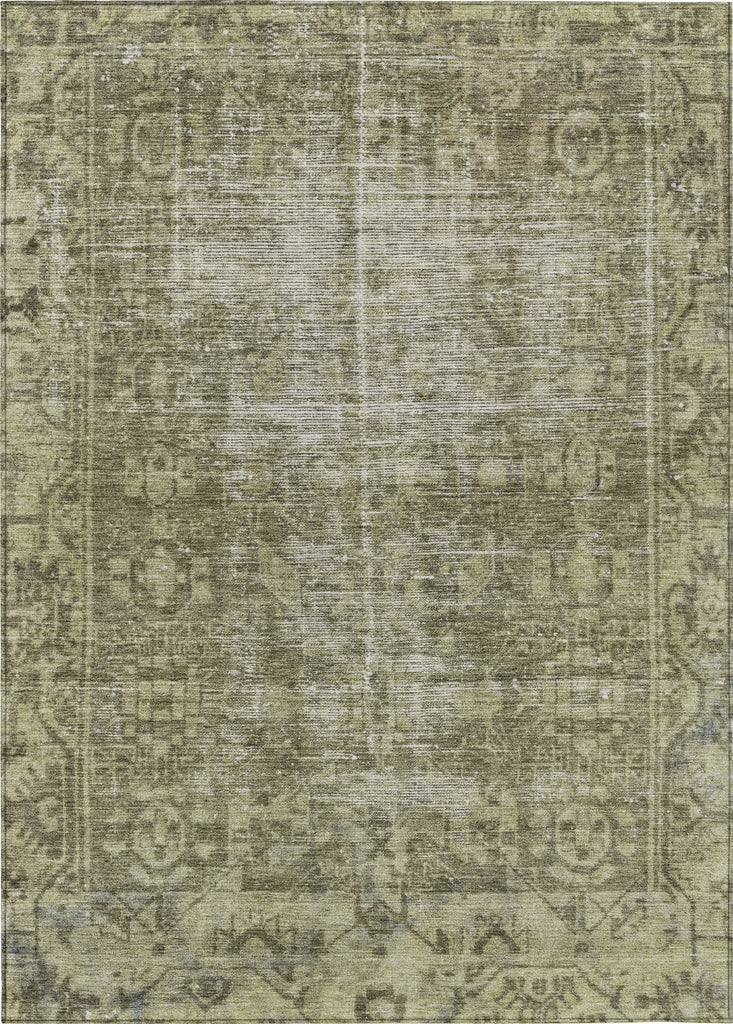 Piper Looms Chantille Global ACN1228 Olive Machine Washable Area Rug main image