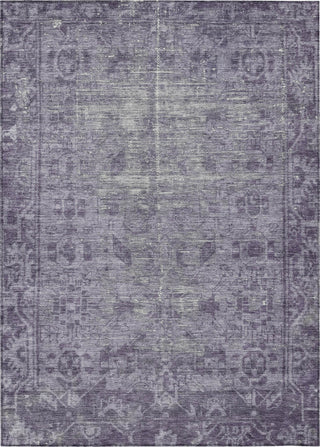 Piper Looms Chantille Global ACN1228 Purple Machine Washable Area Rug main image