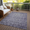 Piper Looms Chantille Global ACN1228 Purple Machine Washable Area Rug Outdoor Lifestyle Image Feature
