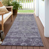 Piper Looms Chantille Global ACN1228 Purple Machine Washable Area Rug Runner Outdoor Lifestyle Image Feature
